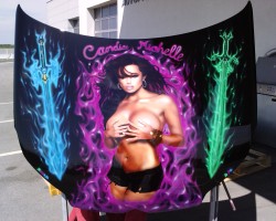 AIRBRUSHING,OSLIKAVANJE HAUBE !!!