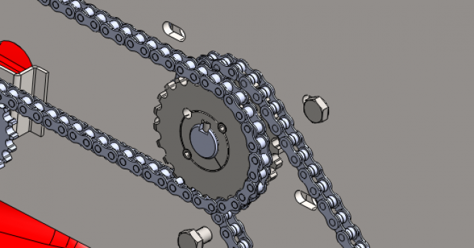 Modeliranje lančaničkih pogona u Solidworksu – 2. dio