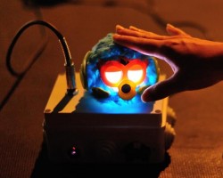 Upgrading Furby Party Rocker Creature for Sound Art Incubator