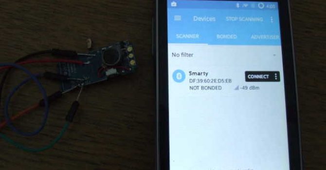 BLE on Samsung galaxy Fame