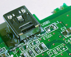 Fixing broken pins on korg nanopad2